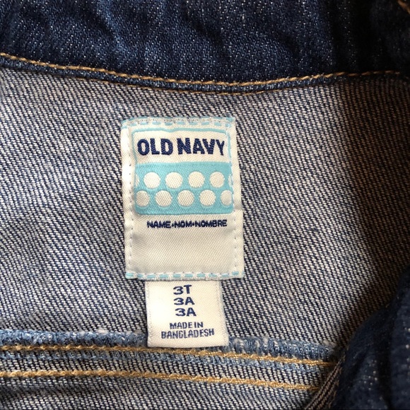 Old Navy SZ 3 T Blue Denim Jean Jacket - Picture 4 of 9